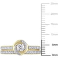 thumbnail image 2 of Everly Women's Diamond 10k Yellow Gold Bridal Set, 2 of 7