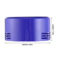 thumbnail image 2 of Juego De 2 Filtros De Poste Hepa De Vacío Premium Para Aspiradoras Dyson V7 V8 Absolutas Y Animales, Pieza De Filtro De Repuesto #967478 Vogacara HA014551-00, 2 of 7