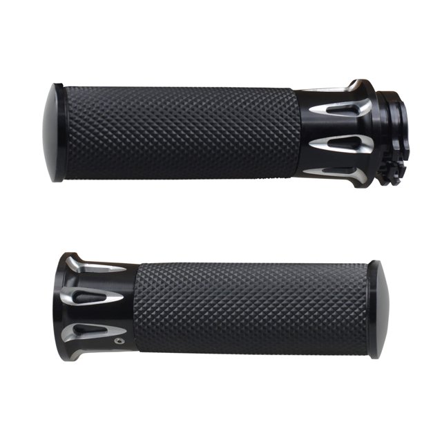 Empuñaduras de manillar de moto de 25 mm para Harley NTHREEAUTO