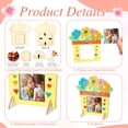 thumbnail image 3 of 12 Pcs Mother's Day Wood Picture Frames Color Your Own Mothers Day Crafts DIY Coloring Flower Photo Frame for Mom Gift Classroom Tabletop Home Decor(Daisy), 3 of 7