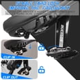 thumbnail image 3 of BUCKLOS SPD Clip Pedals MTB Mountain Bike Clipless Dual Sided Pedals - Road Bike Sealed Bearing Bicycle Clips in Pedal Compatible with Shimano SPD Cleats (9/16" Aluminum), 3 of 6