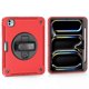 thumbnail image 2 of For iPad Pro 13 (2024) Case Kickstand PC + TPU Rugged Cover with Shoulder Strap - Black, 2 of 5