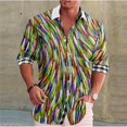 thumbnail image 1 of Camisa de moda para hombre, informal, para exteriores, calle, 2024, nuevo diseño de diseñador, elementos populares, costuras suaves y cómodas, camisetas para hombre, 1 of 6