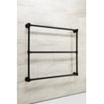 thumbnail image 2 of Kingston Brass DTM323635 36 x 32 in. Gallant Wall Mount Towel Rack, Oil Rubbed Bronze, 2 of 5