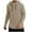 Khaki, variant on Wyobmus Mens Hoodies Pullover Solid Color Casual Button Sweatshirt Long Sleeve Lightweight Drawstring Hooded Jogging Tops Blue
