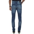 thumbnail image 2 of CULTURA Men's Jeans Stretch Washed Distressed Fashion Denim Flex Comfort Slim Relaxed Skinny Fit Tapered Leg, 2 of 2