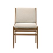 Christopher Knight Home 7-Piece Dining Set, Solid Wood Table with 6 Upholstered Dining Chairs, Wheat+Oak