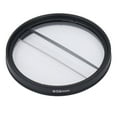 thumbnail image 1 of Filtro de Dioptrismo dividido de Vidrio Doble, Filtro de desenfocque de recubrimiento de Doble Cara Recubrimiento MRC 52 mm Para Fotografía de Paisajes, 1 of 7