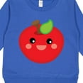 thumbnail image 3 of Inktastic Smiling Apple Toddler Sweatshirt, 3 of 4