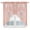 Pink, variant on Orange Boho Kitchen Window Curtains, Swag Curtains Valance for Bedroom Living Room Bathroom, Geometric Antique Tribal Retro Ethnic Rod Pocket Window Treatment Curtain Block Drapes 2 Panels 36"x36"