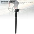 thumbnail image 3 of Suspension Seatpost, Lightweight Aluminum Alloy Effective Vibration Absorption with Spring Coils Anodized Surface Adjustable Rear Float Design for Replacement, 3 of 7