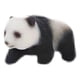 thumbnail image 1 of Figuras de Panda en miniatura Sunnimix escala 1:87 Estilo C, 1 of 7
