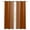 DarkOrange Beige, variant on Blackout Curtains for Bedroom, Black Beige Striped Room Darkening Window Drapes for Living Room, Modern Farmhouse Retro Lines Thermal Insulated Grommet Curtains, 42x84 inch, 2 Panels