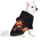 thumbnail image 2 of Balery Tennis Ball In Fire1 Sudadera con Capucha para Perros Pequeños – Ropa para Mascotas, Disfraz para Perros y Gatos, Ideal para Fiestas y Cosplay-Medium, 2 of 7