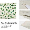 thumbnail image 3 of St Patricks Day Pillow Covers 18x18 Inch Set of 2 for Watercolor Green Clover Decor Throw Pillows Spring Nature Plant Shamrock Outdoor Decorative Cushion Cases for Couch Bed Decorations, 3 of 6
