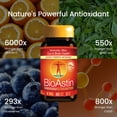 thumbnail image 4 of Nutrex Hawaii BioAstin Hawaiian Astaxanthin - Antioxidant Support for Skin and Immune Health - First-Class Microalgae Grown in Kona, Hawaii - Non-GMO and Gluten-Free - 4mg Dosage, 60 Softgels, 4 of 8