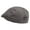 Charcoal, variant on Baby Boy Embroidered Men's Linen Summer Ivy Cap - Charcoal S-M