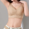 thumbnail image 6 of Lace Bra for Women Unpadded Unlined Wireless Bra V Neck Everyday Lingerie Bralettes, 6 of 9