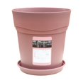 thumbnail image 1 of EIMELI Transplanter Pots de Fleurs Balcon Décor Grandir Boîte Forme Durable Résine Plastique avec Plateau 1Pcs, 1 of 16