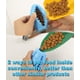 thumbnail image 3 of Cepillo de dientes para perros, juguete masticable para el cuidado dental, eficaz para limpiar los dientes del perro, masajeador de caucho natural, no tóxico, antimordeduras (azul, M), 3 of 5