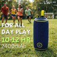 thumbnail image 5 of Altavoz IPHOENIX IP-730 Portátil BT, 12 horas/FM/USB/LED azul, 5 of 5