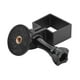 thumbnail image 1 of Soporte de extensión de cámara, soporte de aleación de aluminio Adaptador de montaje en trípode de tornillo de 1/4 pulgadas compatible Macarena Adaptador de soporte de base de cámara, 1 of 7