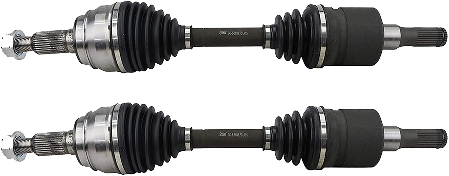 Bodeman Pair 2 Front CV Axle Drive Shaft Assembly (Driver & Passenger
