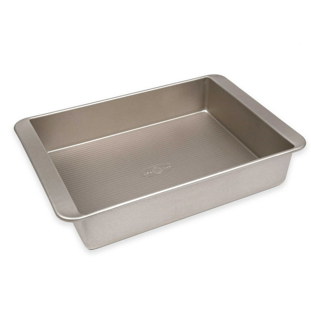 USA PAN Aluminized Steel Lasagna Pan, 13.75 x 10.5 Inch