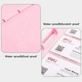 thumbnail image 4 of Deli Business Card Holder, Credit Card Holder, Rolodex, Business Card Holder Organizer for Women, Hold 180 Cards, Pink, 4 of 7