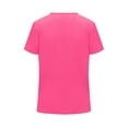 thumbnail image 3 of Natural Uniforms Womens 10 Pocket Cool Stretch Jogger Scrub Set with Regular and Petite Sizes (Hot Pink, Medium), 3 of 6