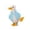 Multicolor A 1 Pack, variant on AuroraX Cute Duck Ornament Figurine Small Duck Statue Decor Resin Hand Painted Vintage Farmhouse Mini Duck Sculpture for Home Decor