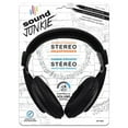 thumbnail image 3 of SoundJUNKIE - Wired Stereo Headphones with Volume Control, Black, 3 of 3