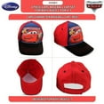 thumbnail image 5 of Disney Boys 2 Pack Cars Lightning McQueen Baseball Cap, Kids Ages 2-7, 5 of 8
