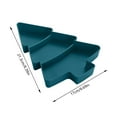 thumbnail image 3 of Sturdy Plastic Candy Tray Christmas Tree Serving Dish for Holiday Gatherings and Nut Storage, 3 of 9