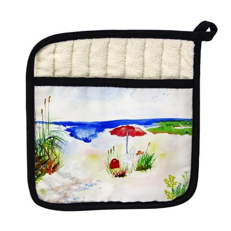 

Betsy Drake PT380 Red Beach Umbrella Pot Holder