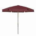 thumbnail image 4 of Fiberbuilt Home 7BPU-6R-WDO-TX-Natural 7.5 ft. Hex Beach Umbrella 6 Rib Push Up Natural Oak with Natural Vinyl Coated Weave Canopy, 4 of 7