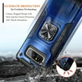 thumbnail image 5 of Nagebee Phone Case for Samsung Galaxy Note 8, Full-Body Protective [Military-Grade], Magnetic Car Mount Ring Holder, Heavy-Duty Durable Case (Blue), 5 of 5