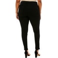 thumbnail image 2 of "Ab"solution Booty Lift Plus Black Denim Jeggings, 2 of 2