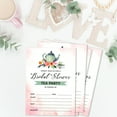 thumbnail image 6 of Inkdotpot 30 Bridal Shower InvitationsTea PartyWedding Fill-In Style Invites Blank Invites, 6 of 8