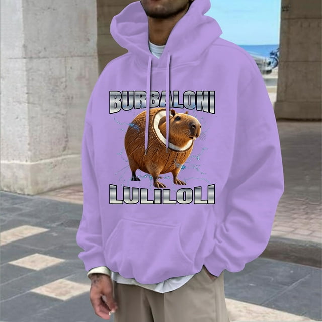 WILLBEST Sudaderas con Capucha y Sudaderas para Hombre, Jersey Clásico De Mitología China con Tela y Diseño Cómodos para Uso Informal XGrande