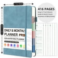 A5 Size Hardcover Planner For Monthly Weekly And Daily Scheduling Start A5 Size Hardcover Planner For Monthly Weekly And Daily Scheduling Start