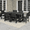 Black, variant on Better Homes & Gardens Ezra 7-Piece Outdoor HDPE Dining Set, White