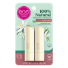 Eos 100% Natural & Organic Lip Balm Stick - Vanilla Bean | 0.14 oz | 2-pack