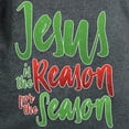 thumbnail image 3 of CafePress - Jesus Is The Reason Women's Dark T Shirt - Women's Traditional Fit Dark T-Shirt, 3 of 4