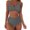 Gray, variant on BeAi Swimsuit for Women 2025 Tankini With Skirt Womens Bathing Suits One Piece Tummy Control Swimwear for Women Tummy Control Plus Size Modest Tankini with Shorts Flounce Top Previous Orders