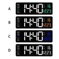 thumbnail image 4 of Reloj despertador Inteprter grande 16 pulgadas LED digital naranja, 4 of 6