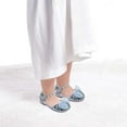 thumbnail image 4 of NOKIO Baby Girl Sandals With Bows Girls' Summery Sandals Toddler Baby Girl Shoes Breathable Shoes Bow Pearl Sandals Baby Girl Soft Shoe Cover Sandals For 0 To 12 Years, 4 of 6