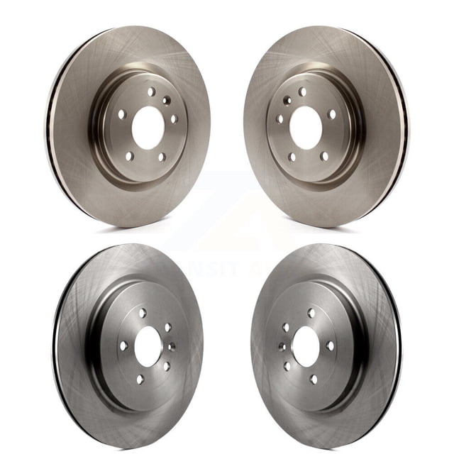 CMX Front Rear Disc Brake Rotors Kit for Car 2013 Ford Explorer Sport with Heavy Duty Brakes K8-101139