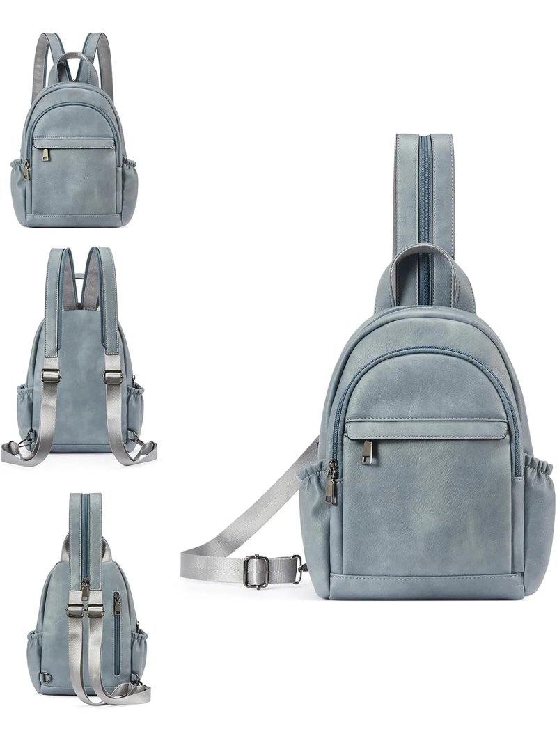 HLJDBB Sling Bag for Women Leather Women display picture 1