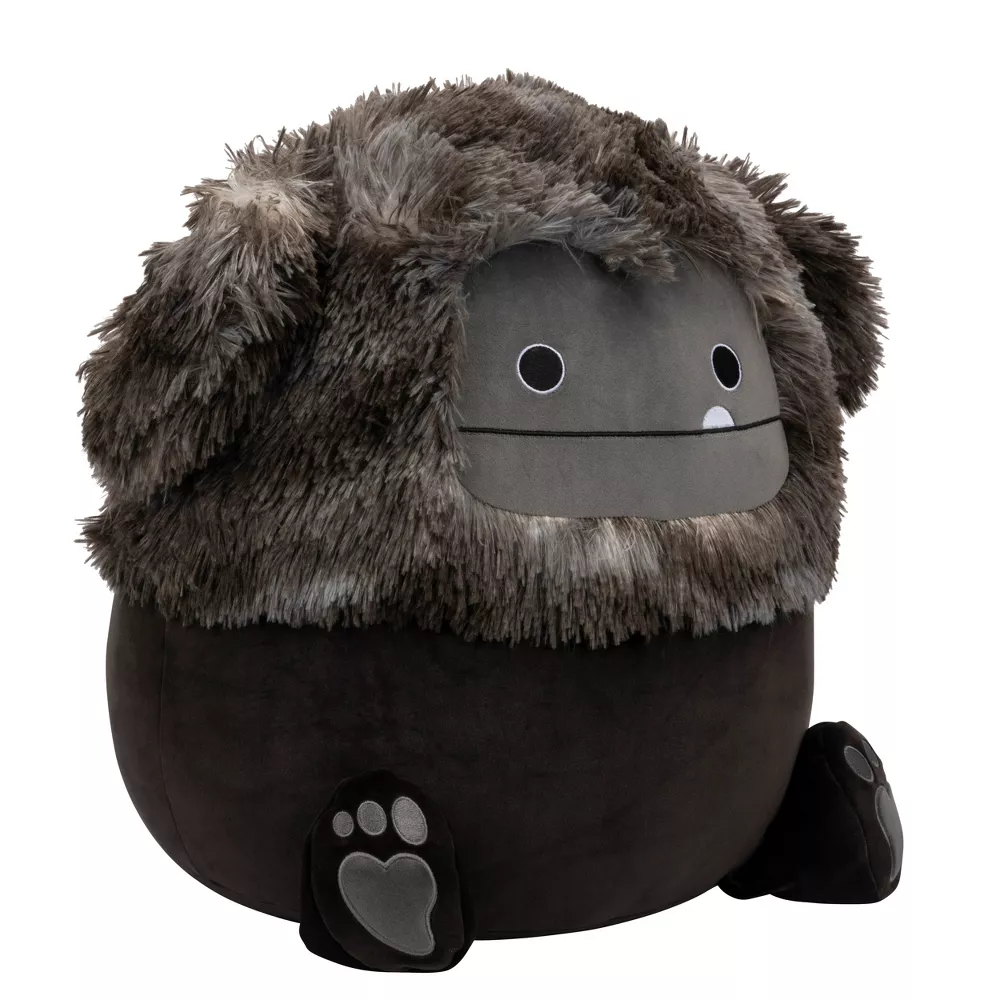 Squishmallows 16'' Wallis Black Bigfoot Plush